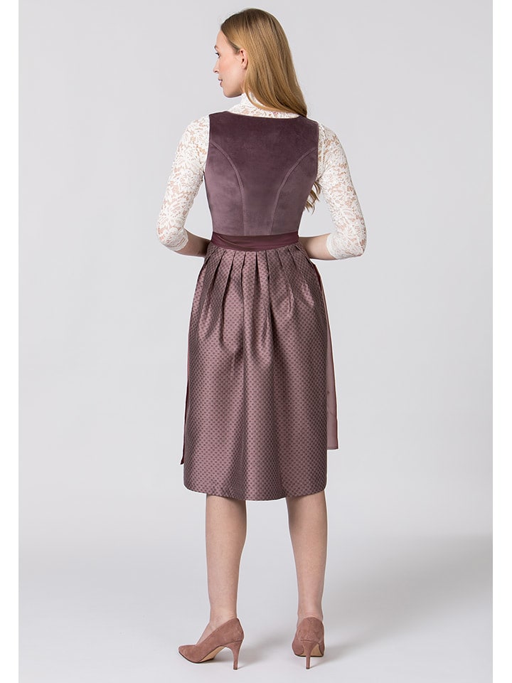 Stockerpoint Dirndl ''Malve'' in Aubergine günstig kaufen