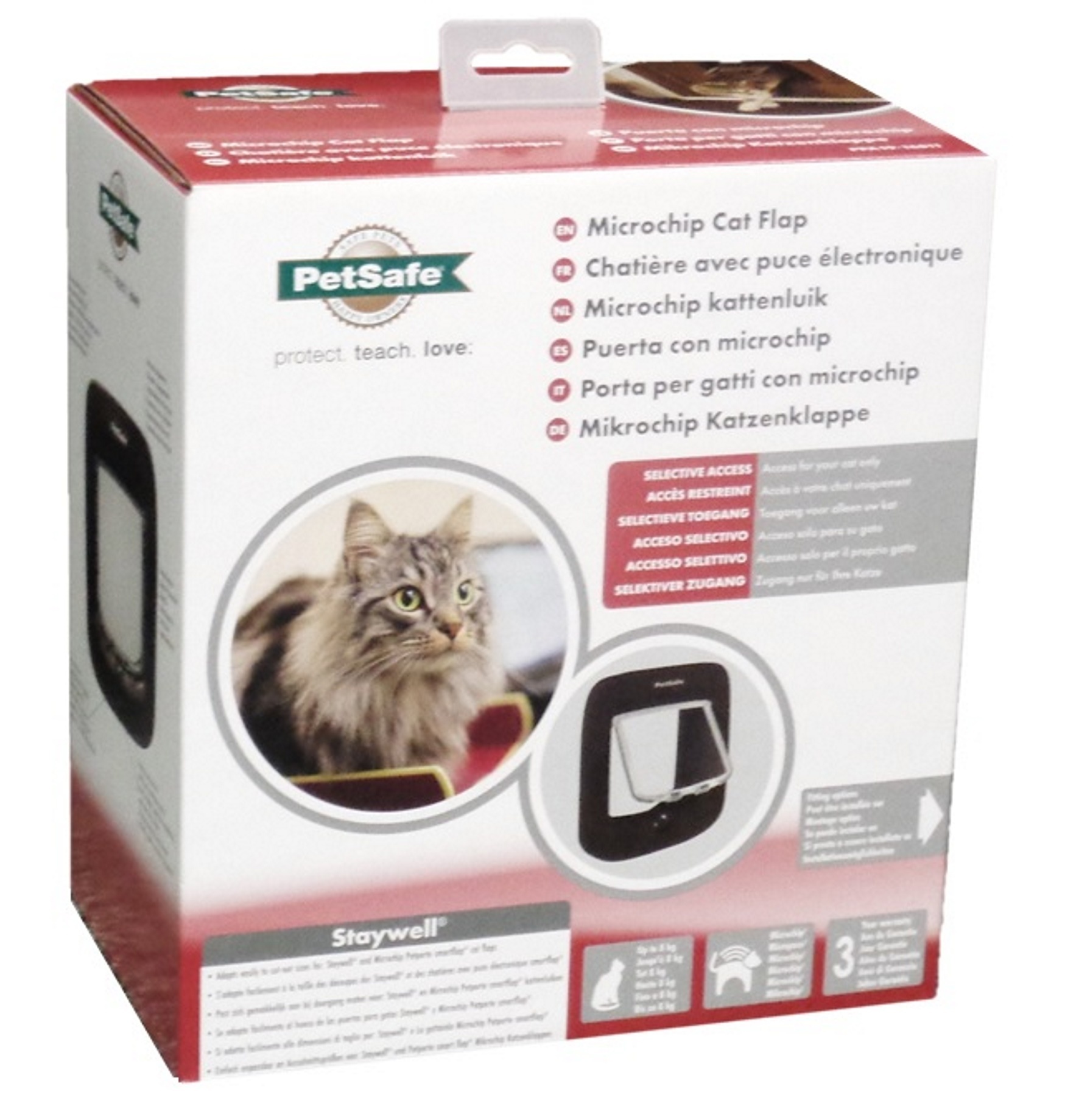 PetSafe Klappen & Türen PetSafe Mikrochip-Katzenklappe, Braun