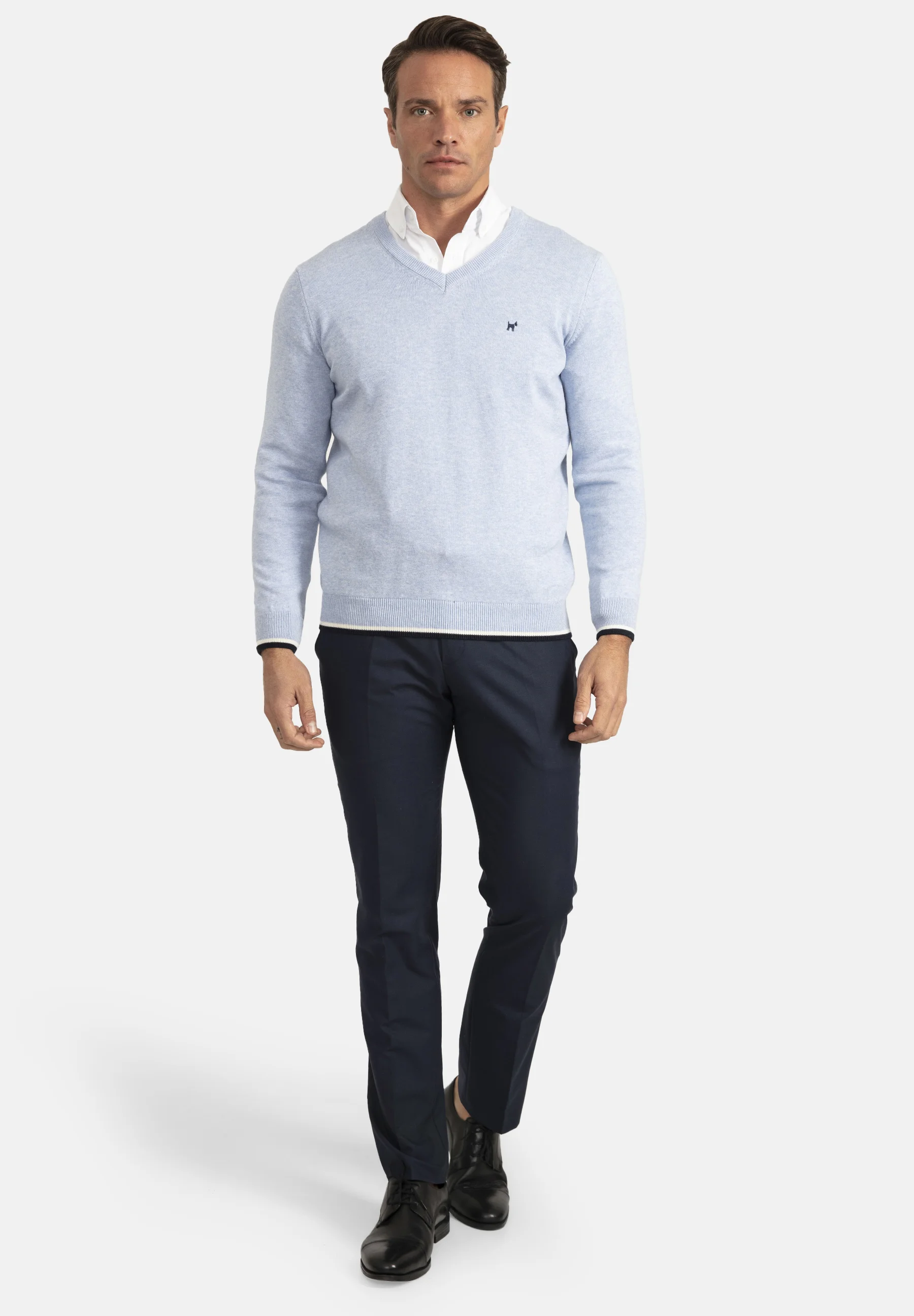 Suéter Williot ARM PACTH DETAIL V-NECK