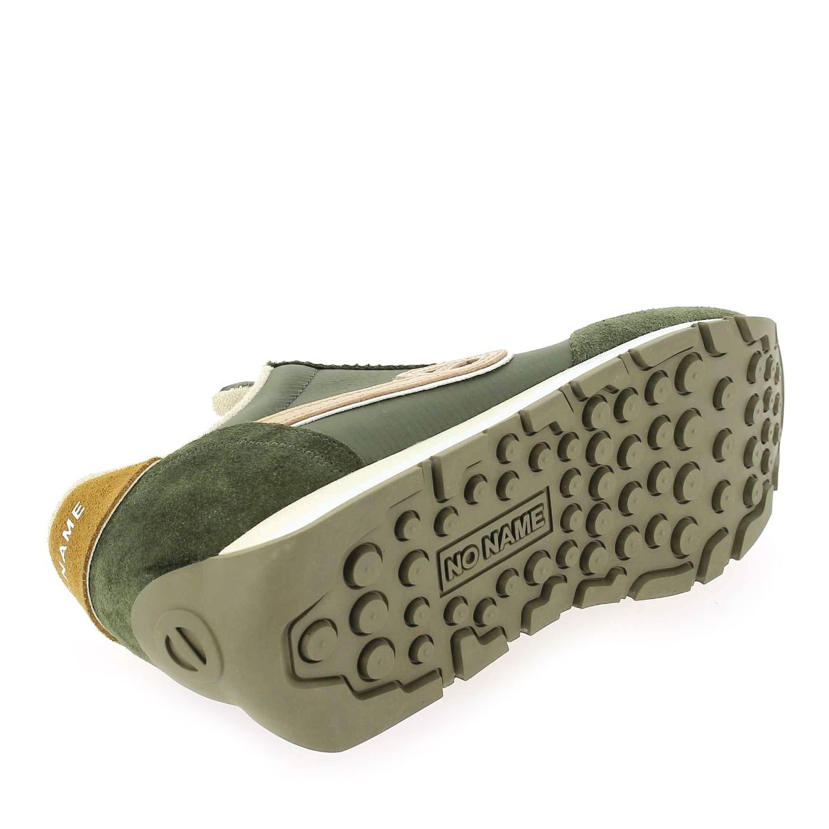 No Name  CITY RUN JOGGER SUEDE/CAMPER - kaki