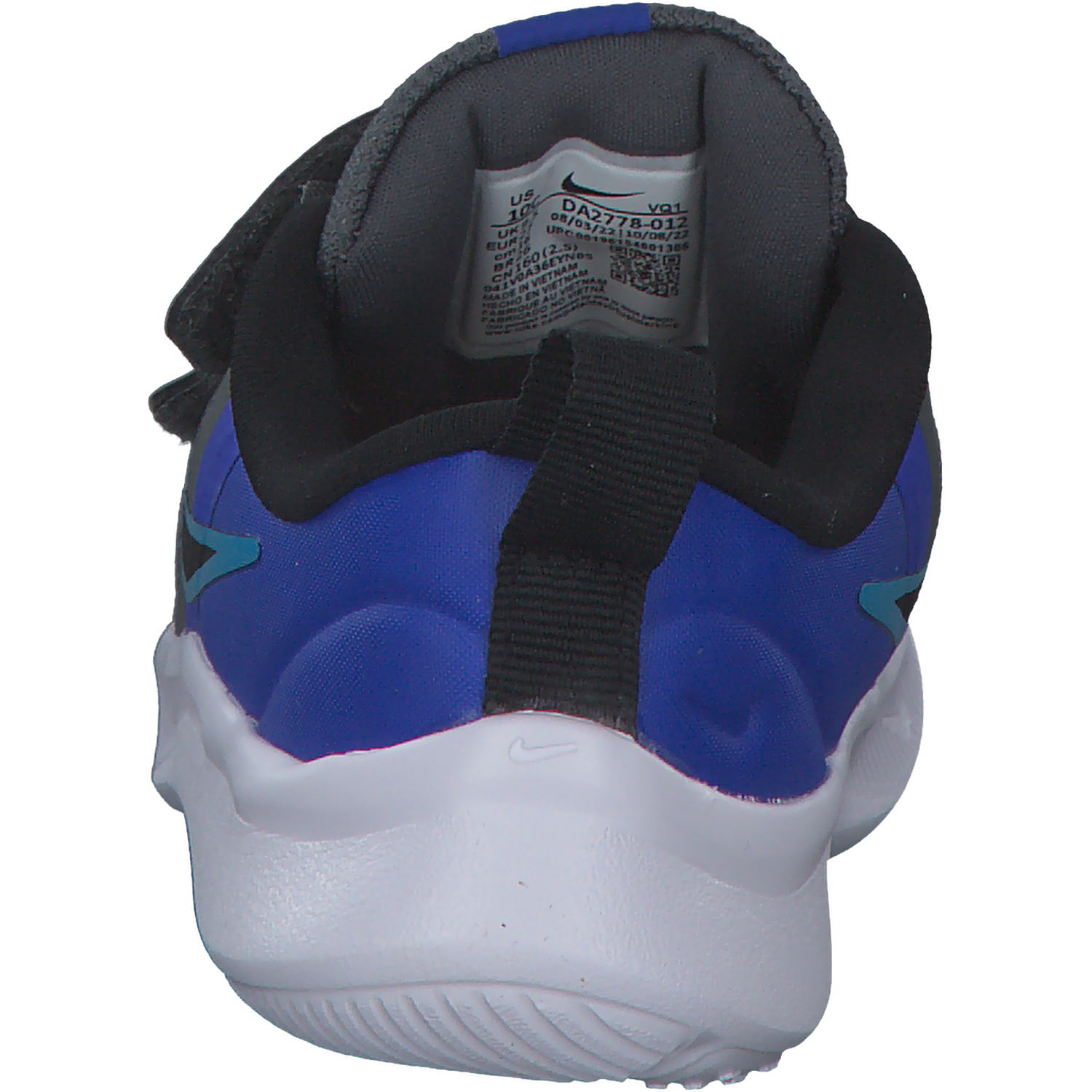 Nike Star Runner 3 DA2778 M, Sneakers Low, Kinder, iron grey/black-blue lighting