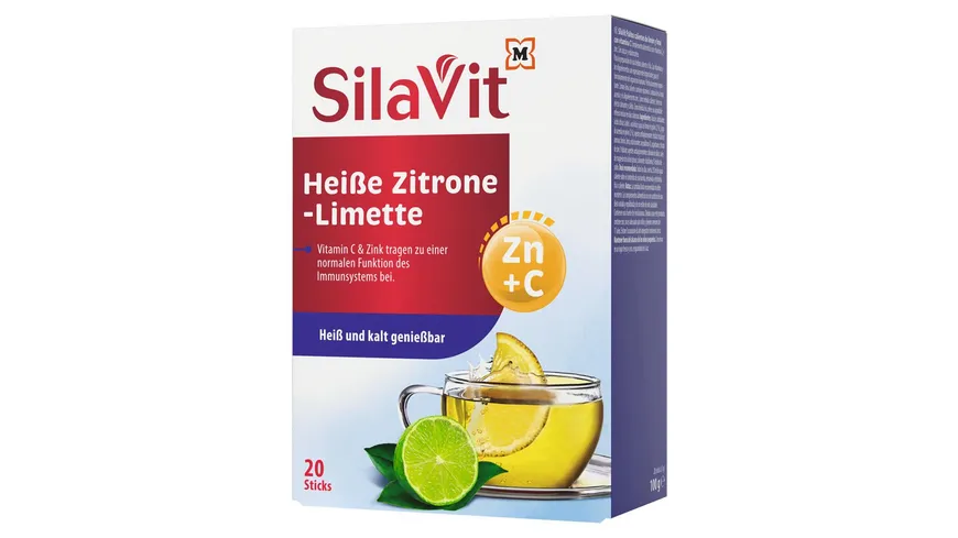 SilaVit Heiße Zitrone - Limette Sticks