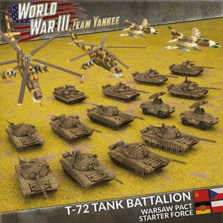 Warsaw Pact Starter Force - T-72M Panzer Battalion (EN)