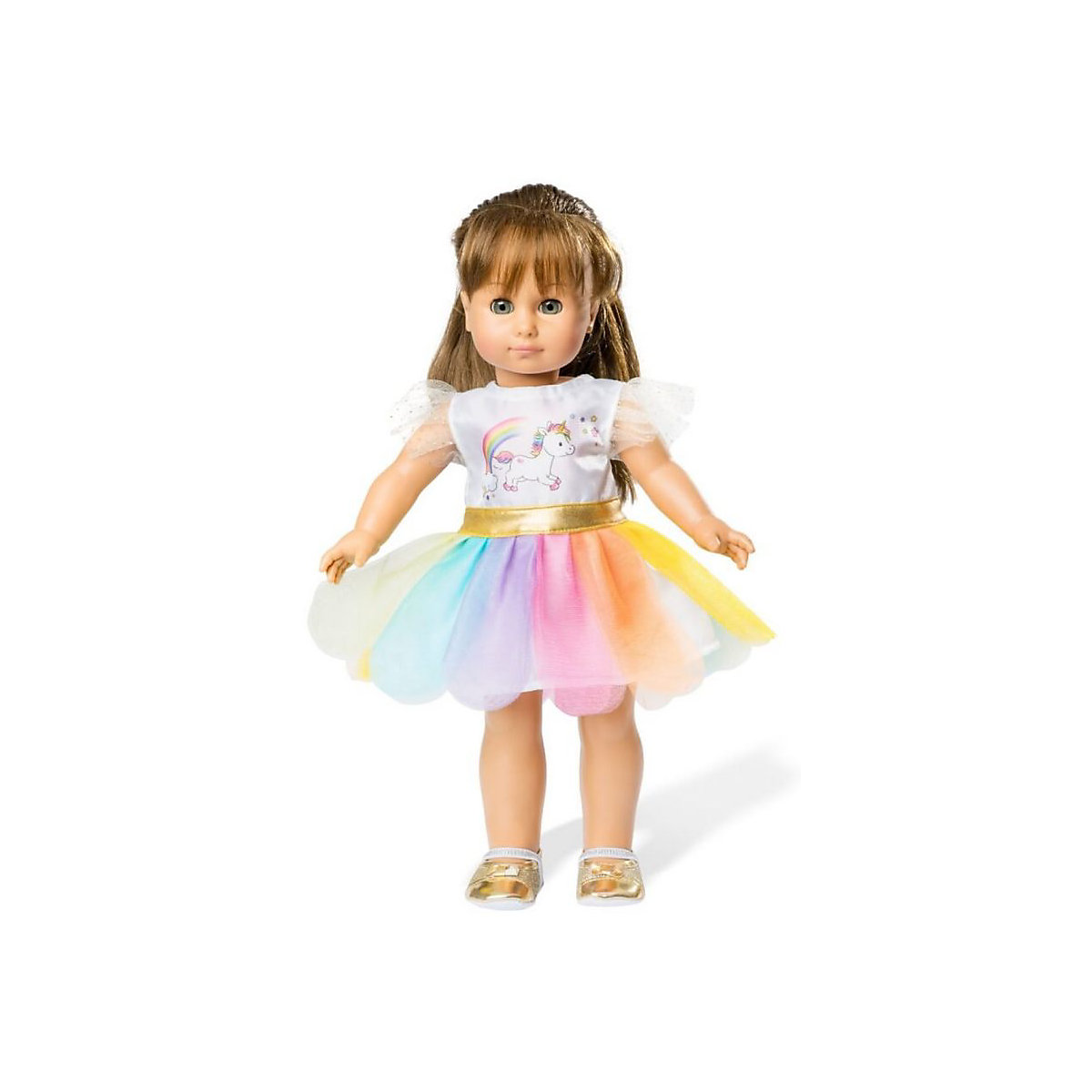 Puppen-Kleid Fee Einhorn Henri Gr. 35-45 cm