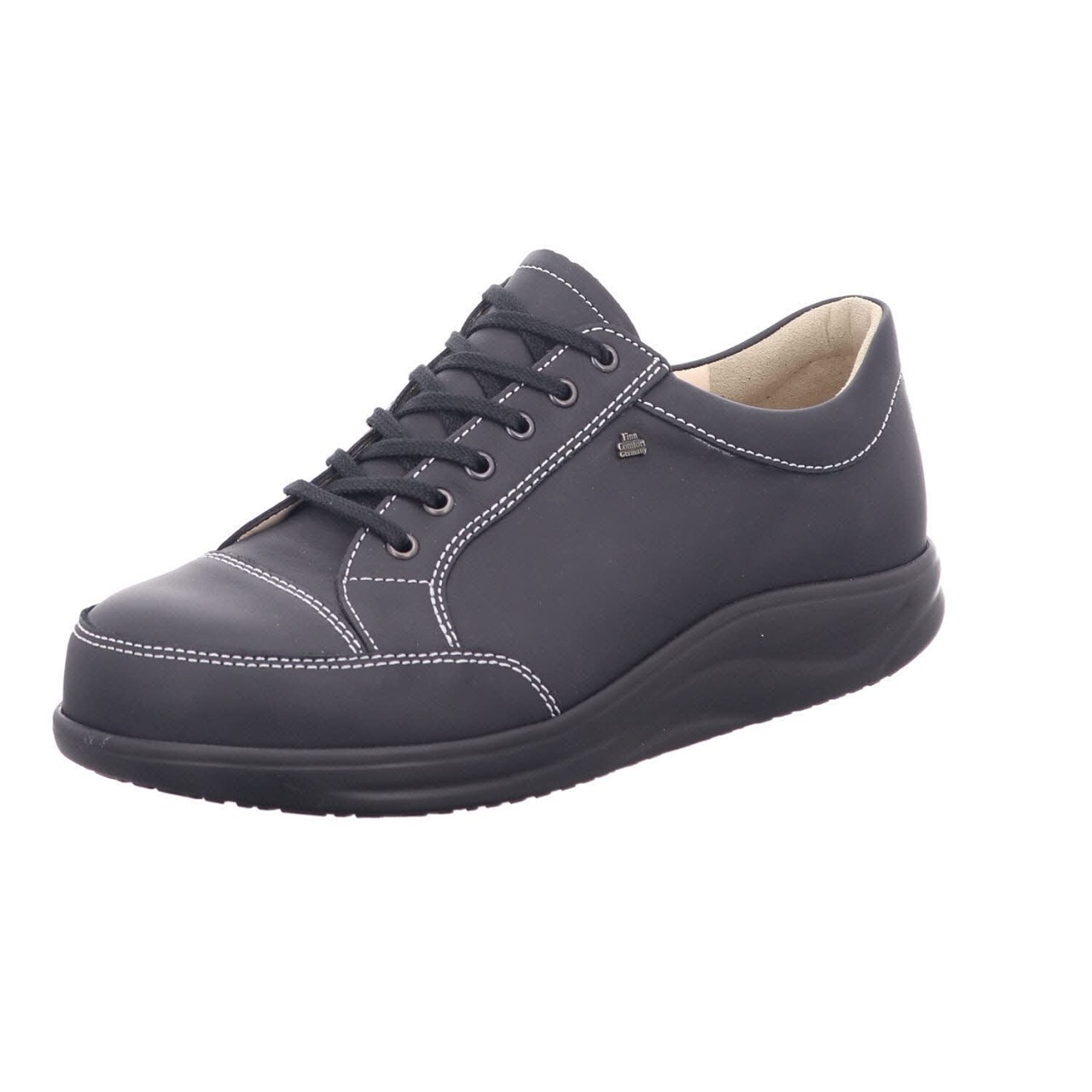 FINN COMFORT Freizeit Schnürer schwarz