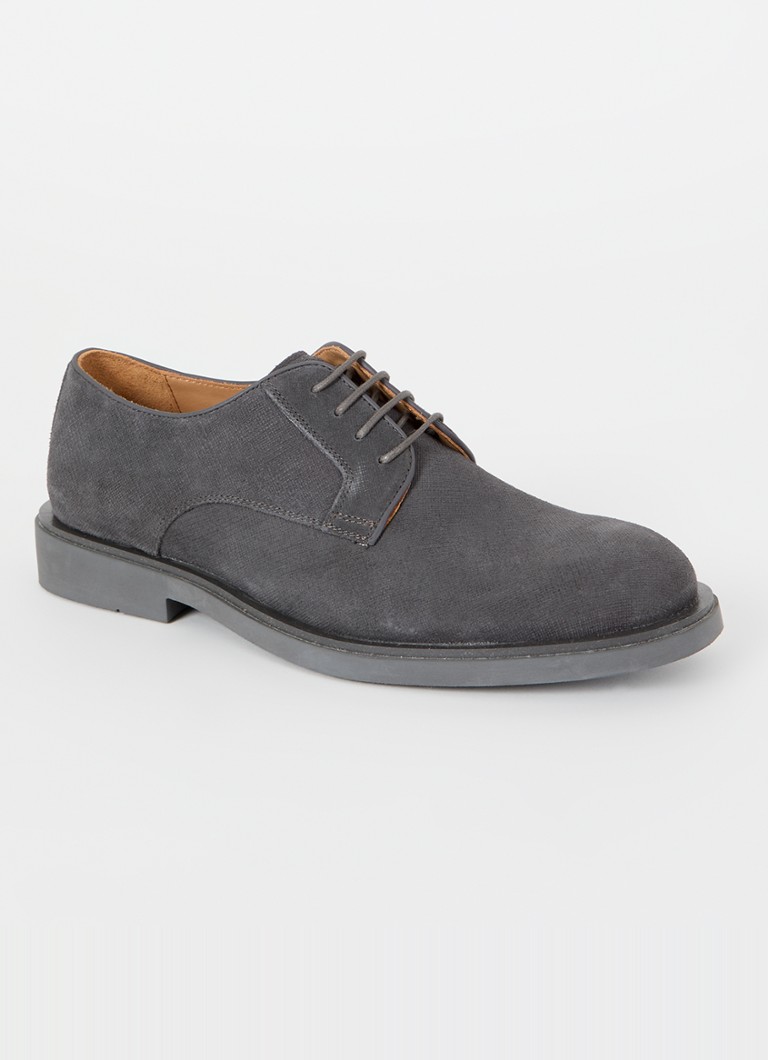 Scarpa stringata in camoscio Dune London Bronte
