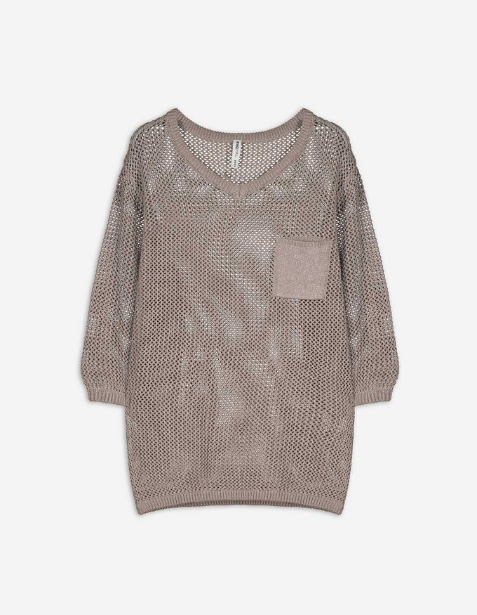 Strickpullover - Lochstrick