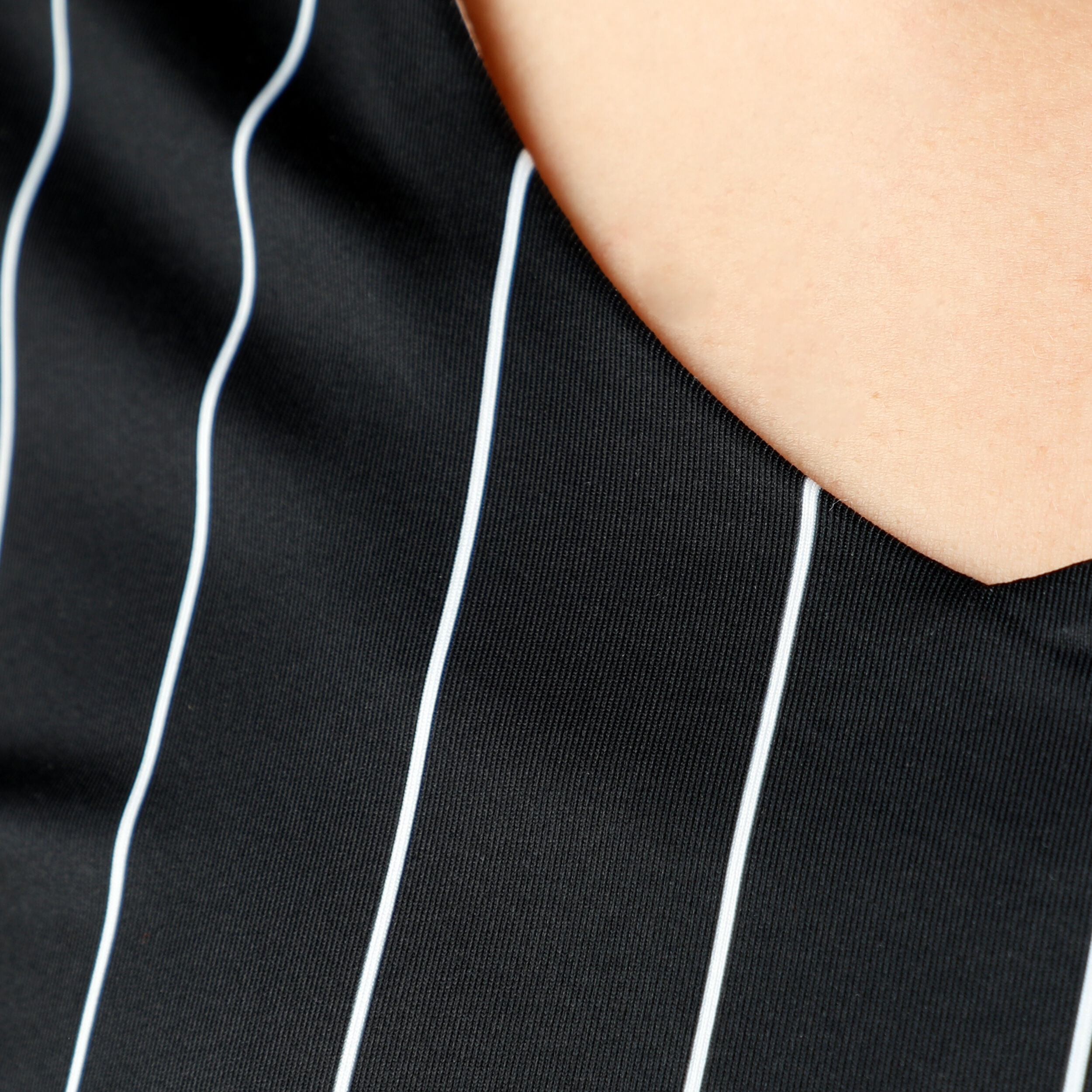 Stripes Longsleeve Special Edition Damen - Schwarz, Weiß