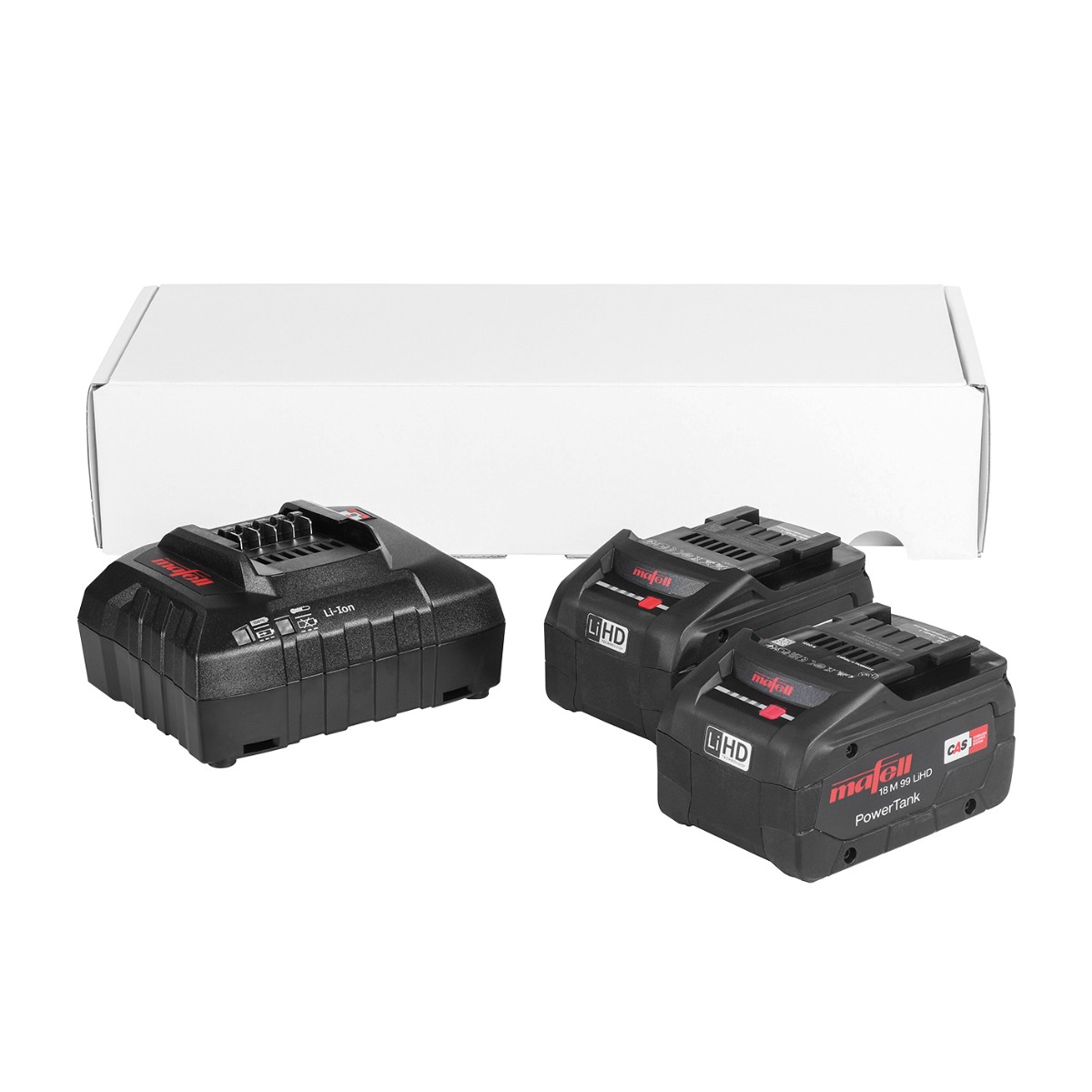 Příslušenství Mafell 1P0372 209599 Power-Set 2 - 2 x 18 M 99 Accu 18V 5,5Ah LiHD + APS M nabíječka