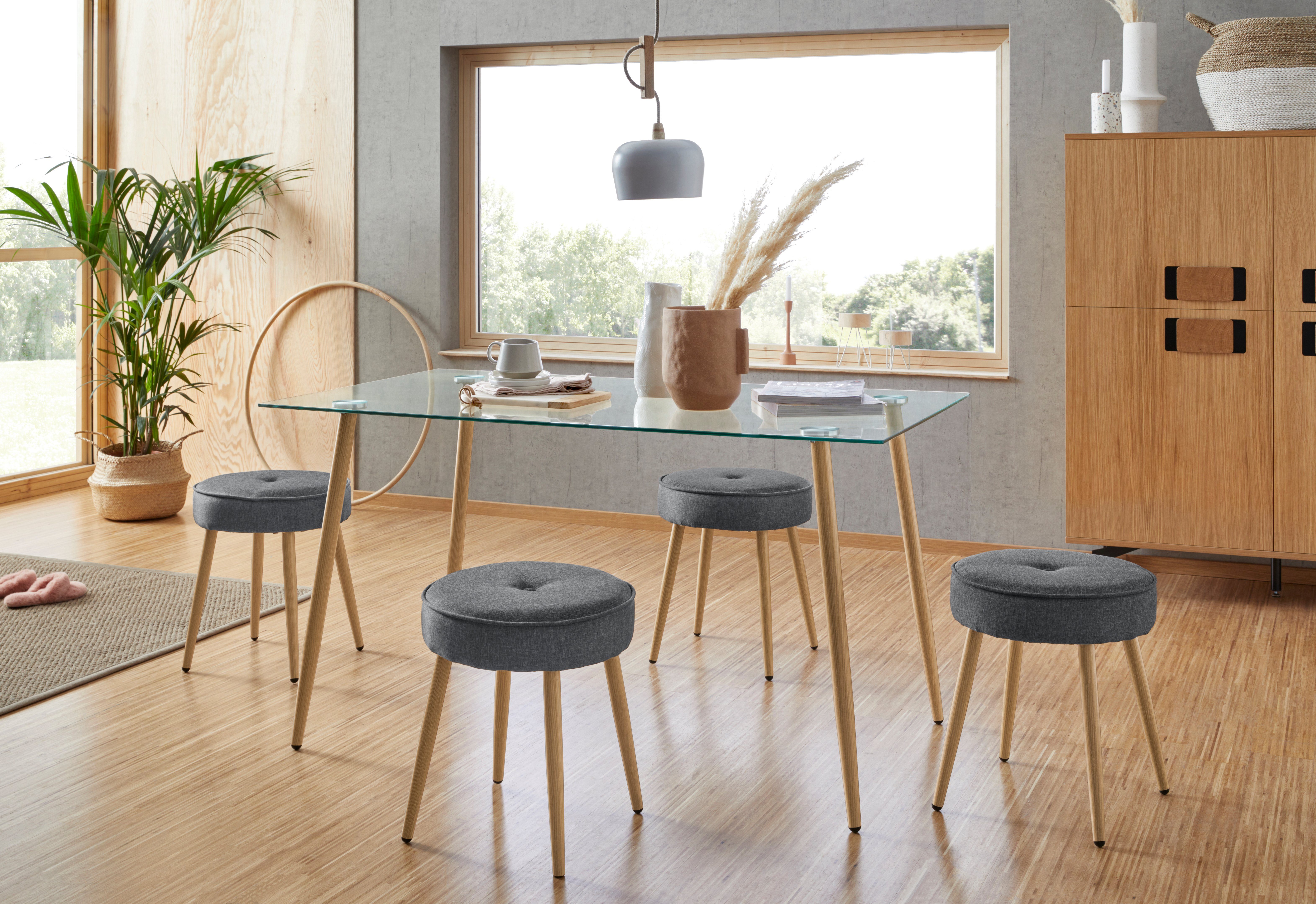 INOSIGN Glastisch Miller, Breite 140 cm