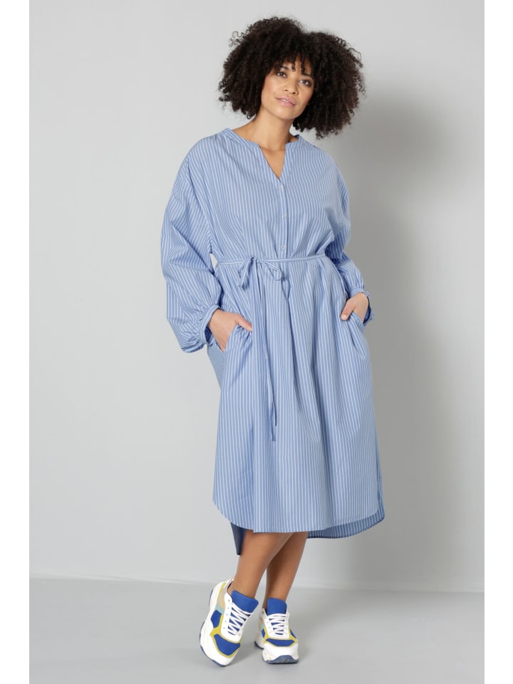 Sara Lindholm Midikleid in blue stone günstig kaufen