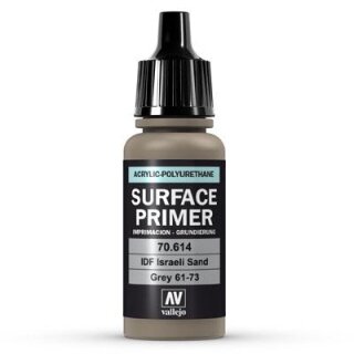 Vallejo Surface Primer IDF Israeli Sand Grey (17ml)