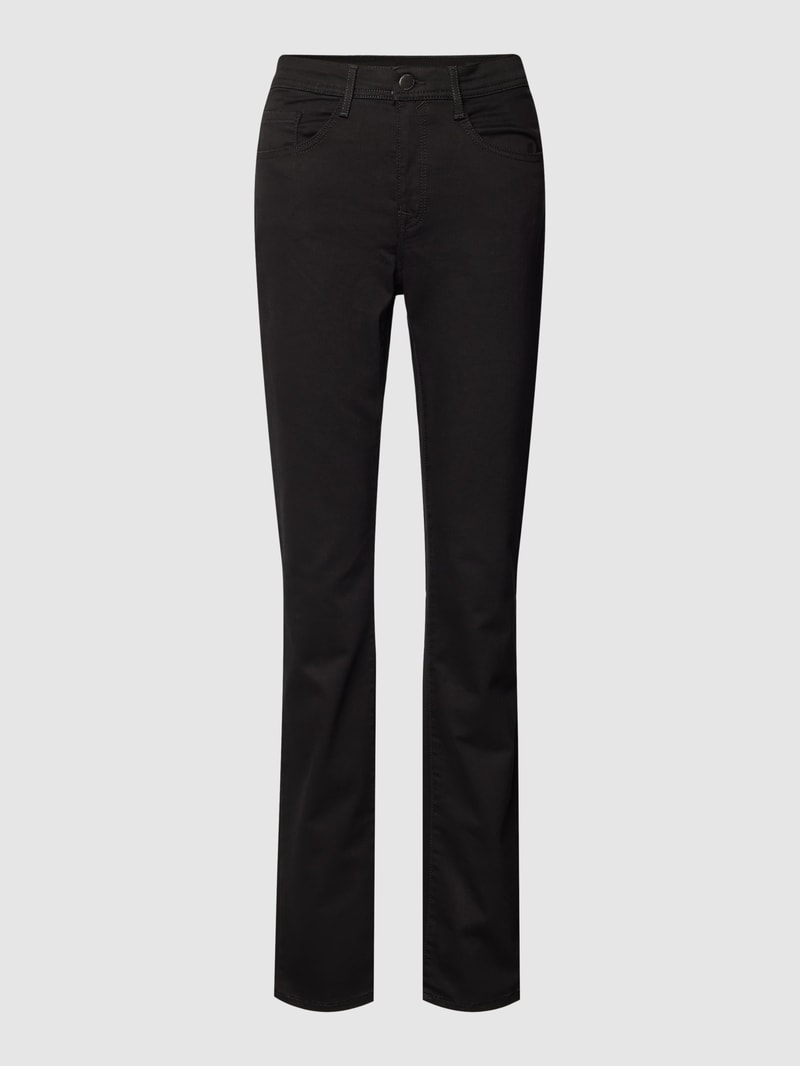 Jeans im 5-Pocket-Design Modell 'Mary' in schwarz