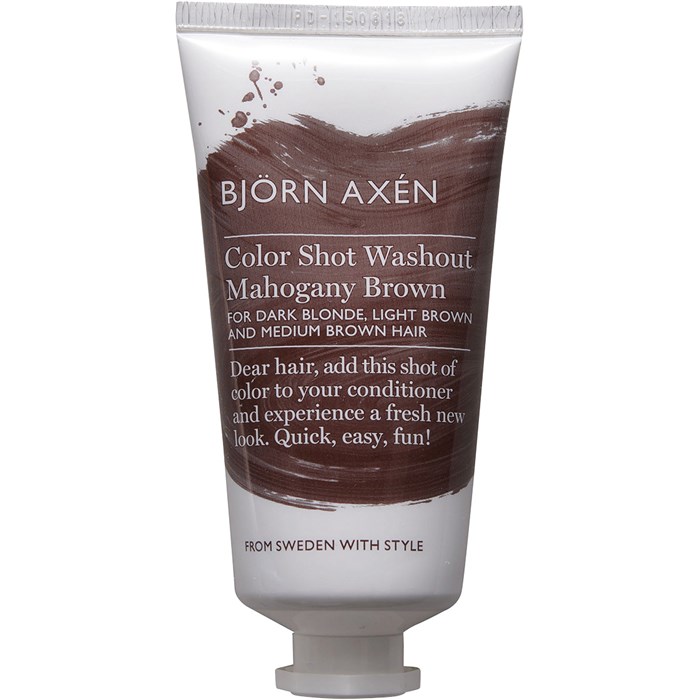 Color Shot Washout Mahogany Brown