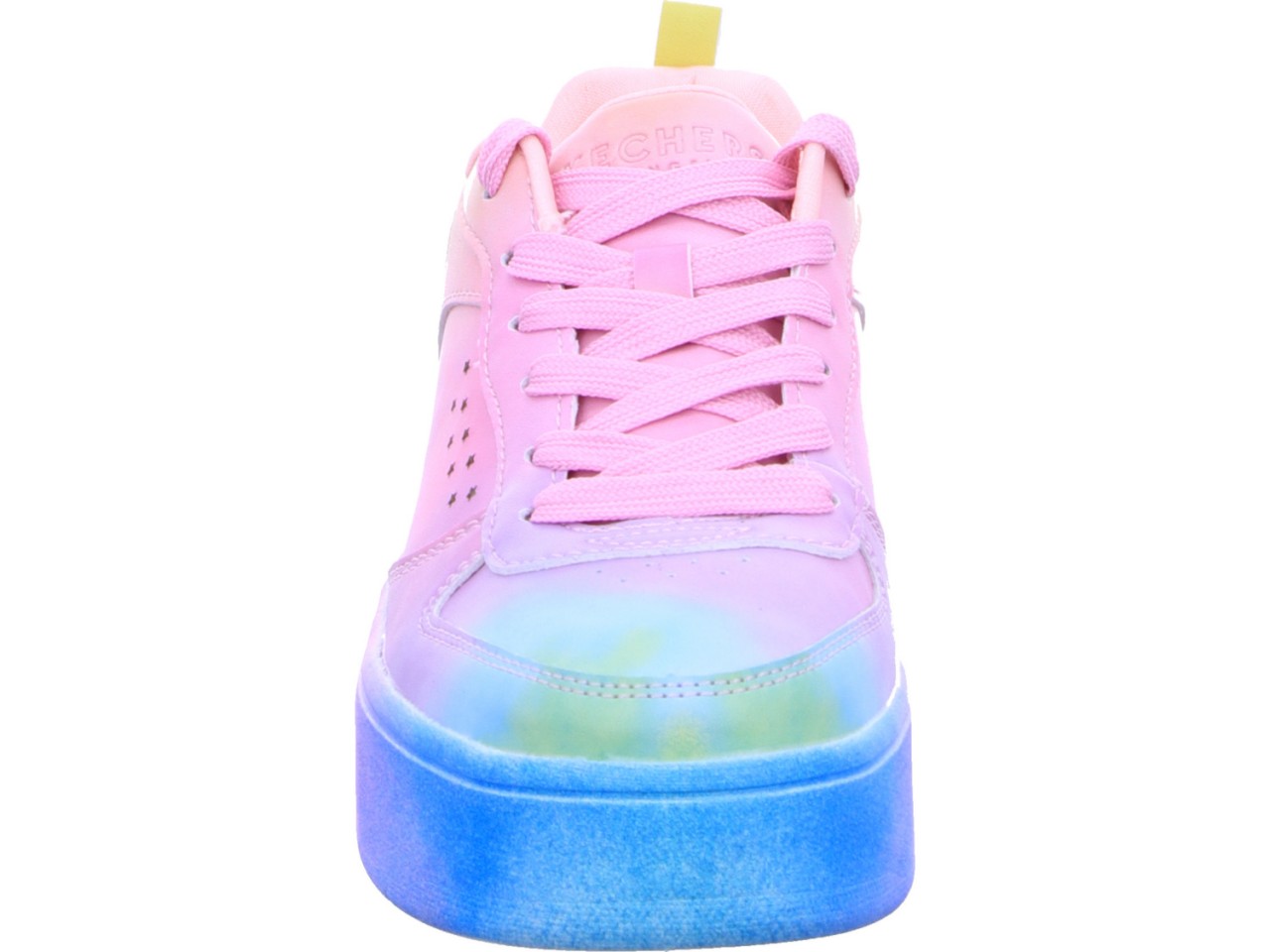 SKECHERS Freizeit Schnürer bunt Court High-ELECTRIC REMIX