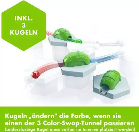 GraviTrax Element Color Swap - Kugelbahn-Erweiterung für Kinder ab 8 Jahren
