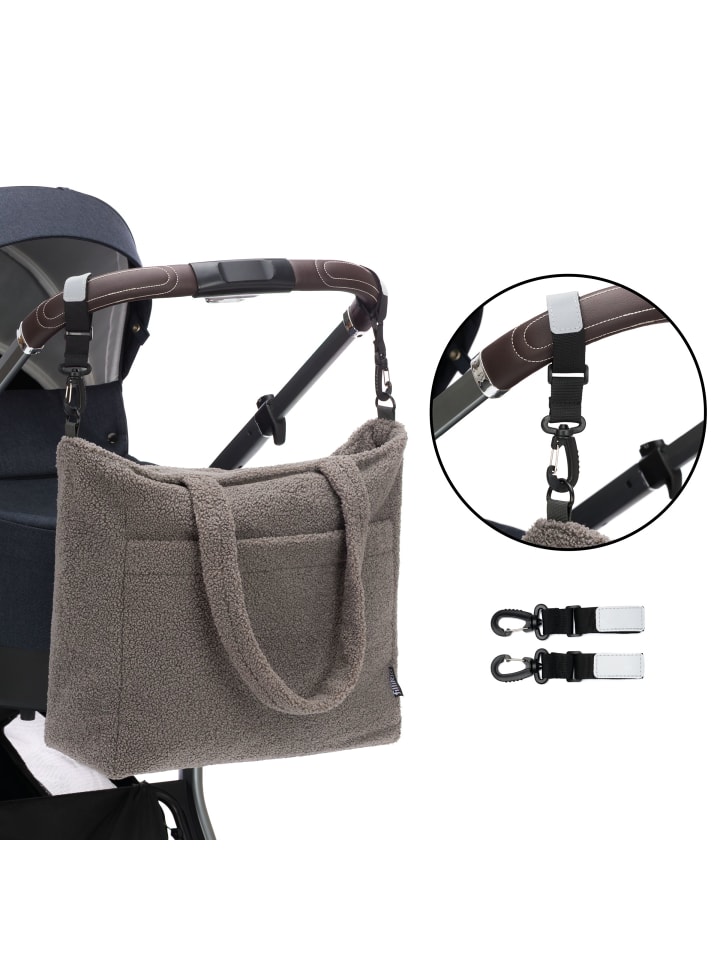 fillikid Wickeltasche Teddy Big Exklusiv in Grau günstig kaufen onesize