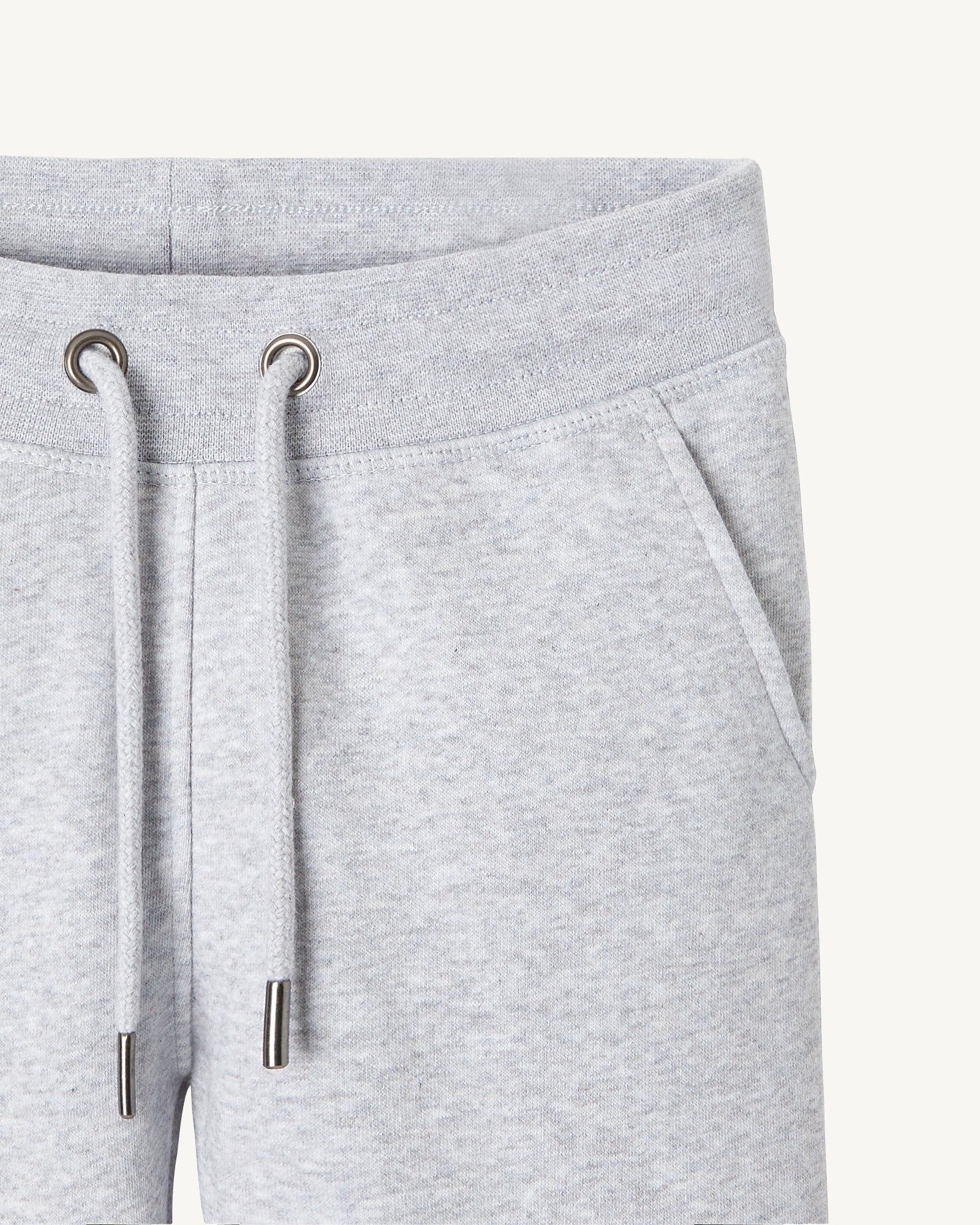 Jogpant enfant en coton biologique Gris chiné Arica