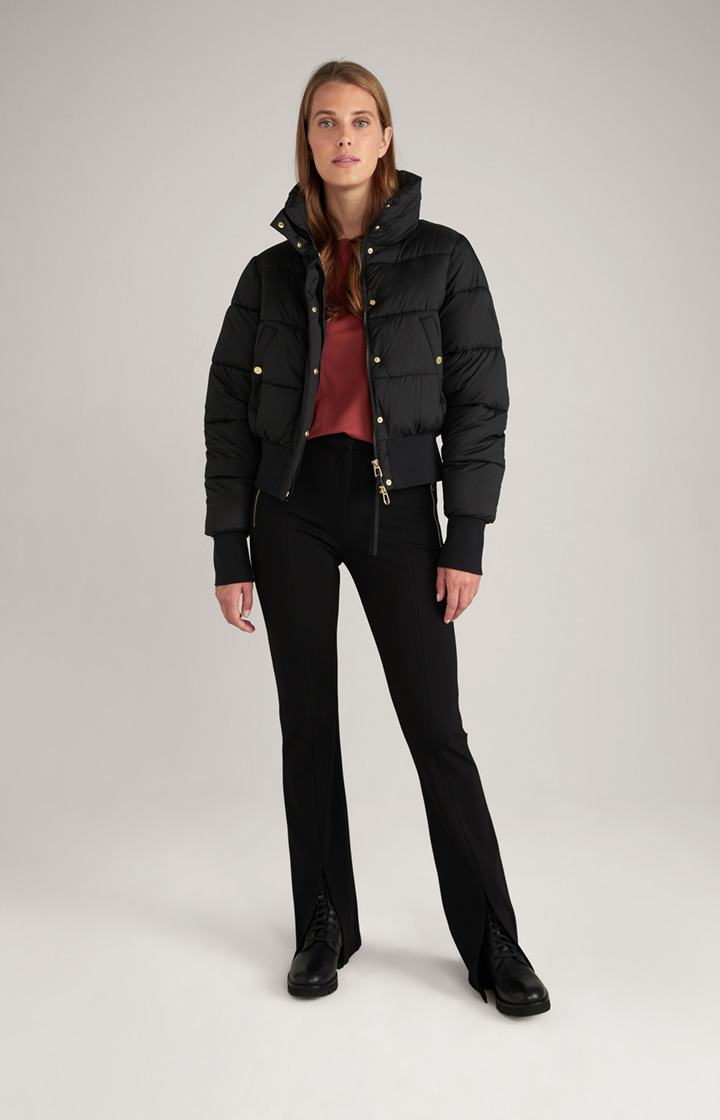 Steppjacke in Schwarz