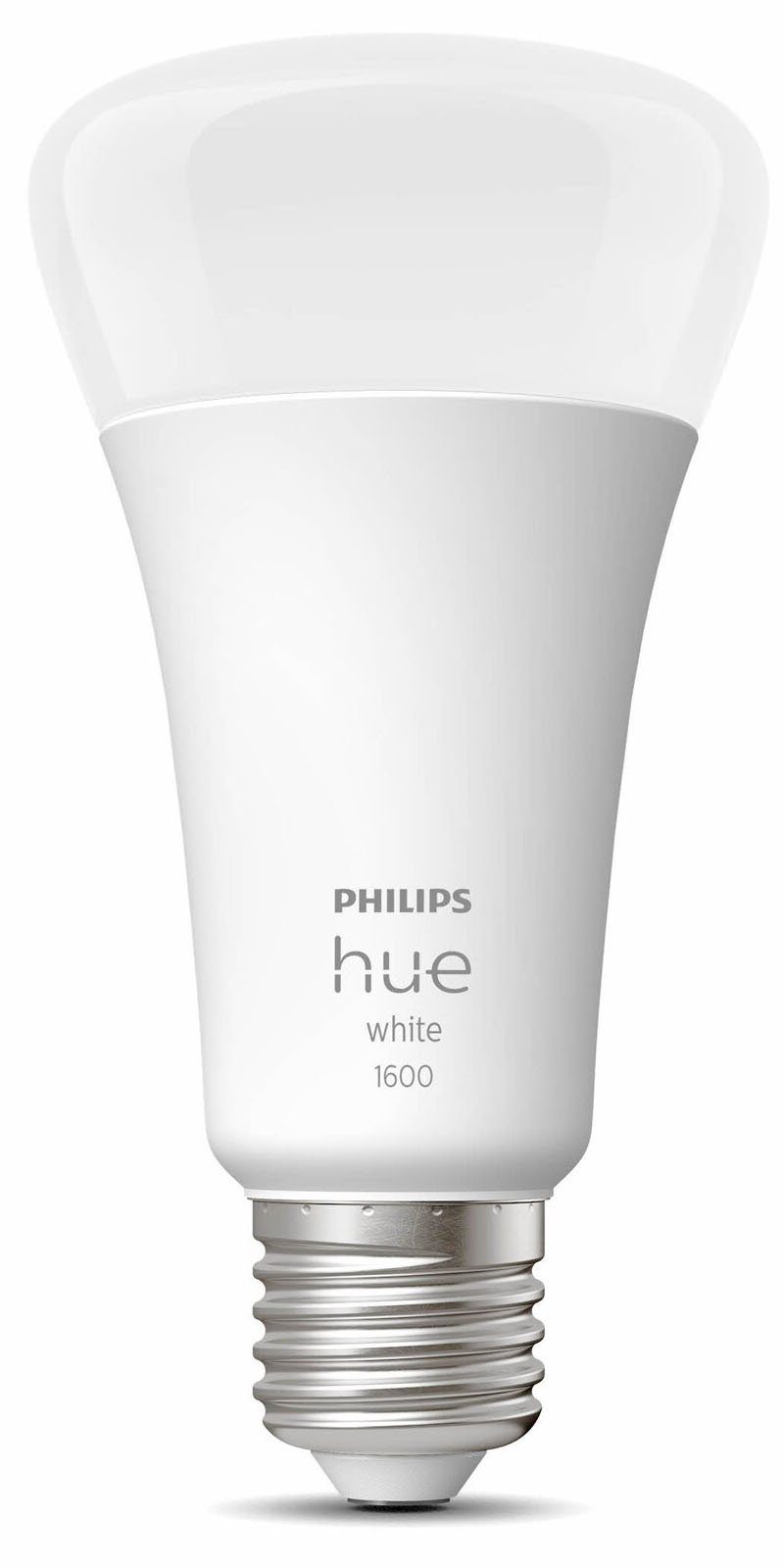 Philips Hue LED-Leuchtmittel White E27 Einzelpack 1100lm 100W!, E27, 1 St., Warmweiß
