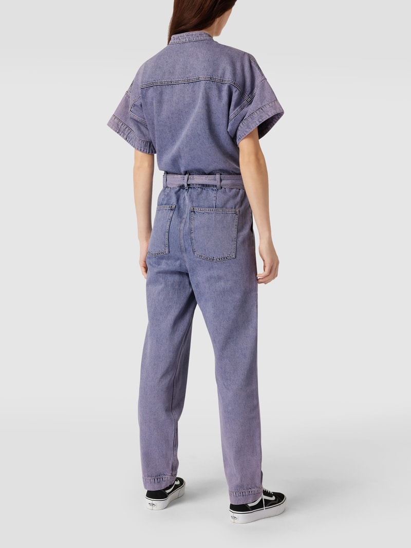 Jumpsuit mit Coloured Denim in purple