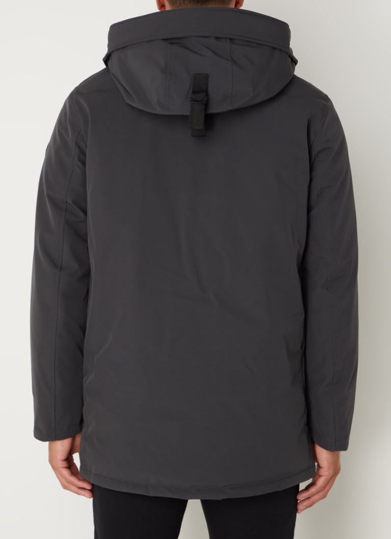 Parka trapuntato Maxwell dell'aeronautica militare con cappuccio