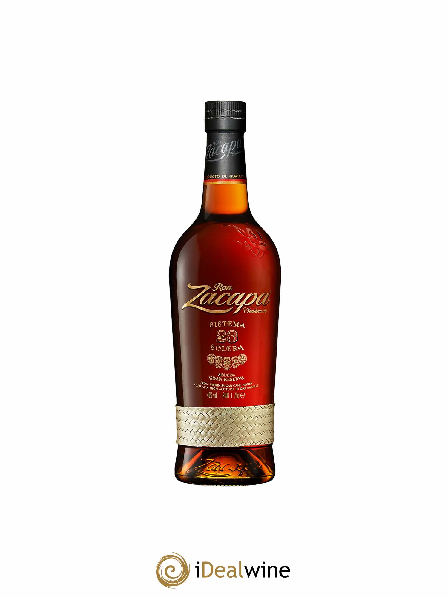 Rum Solera 23 ans Zacapa (70cl)  - Lot de 1 Bouteille