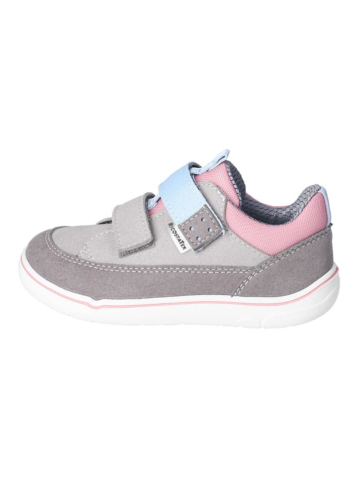 Ricosta Barfußschuhe in Grau/ Rosa/ Hellblau günstig kaufen