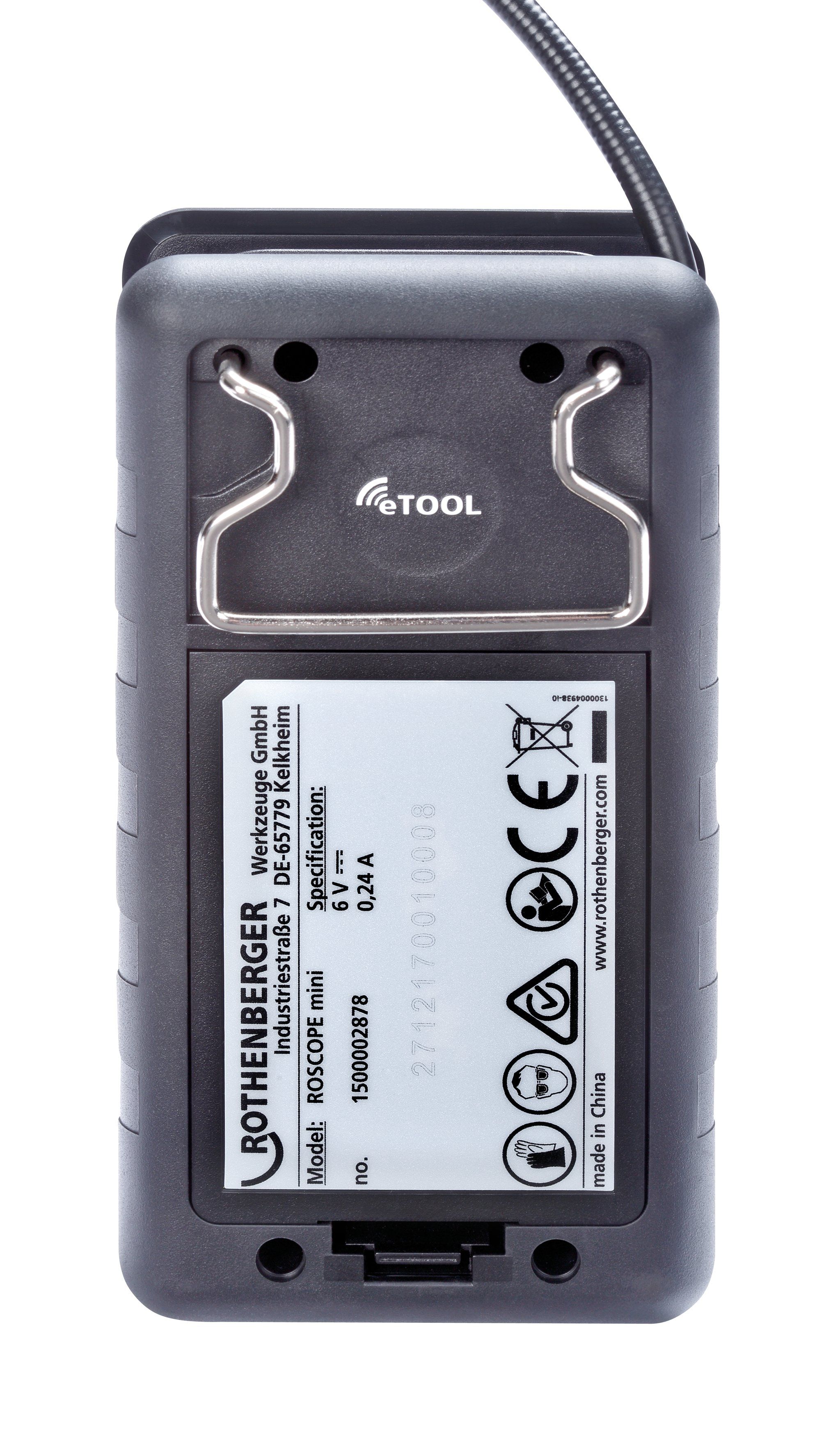 Rothenberger 1000002268 ROSCOPE Mini inspekcijska kamera sa kablom od 120 cm