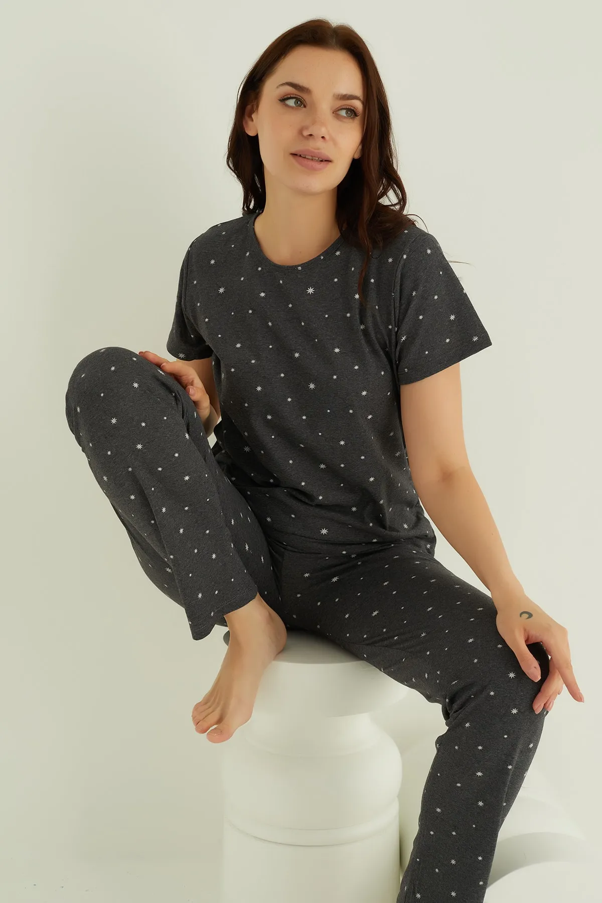 ELİTOL  Pyjama-Set aus Baumwolle