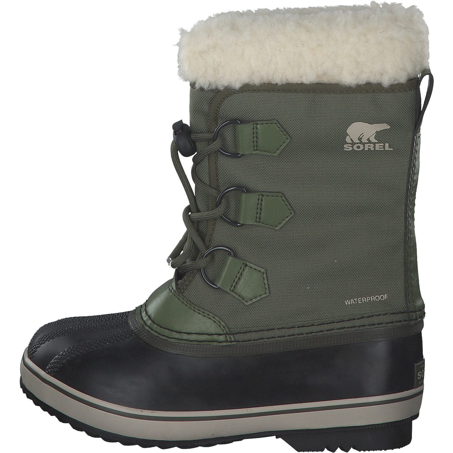 Sorel Yoot Pac Nylon NC 1962 M, Stiefel (Kinder), Kinder, Grün