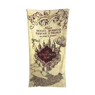 Harry Potter Handtuch Marauder's Map 150 x 75 cm