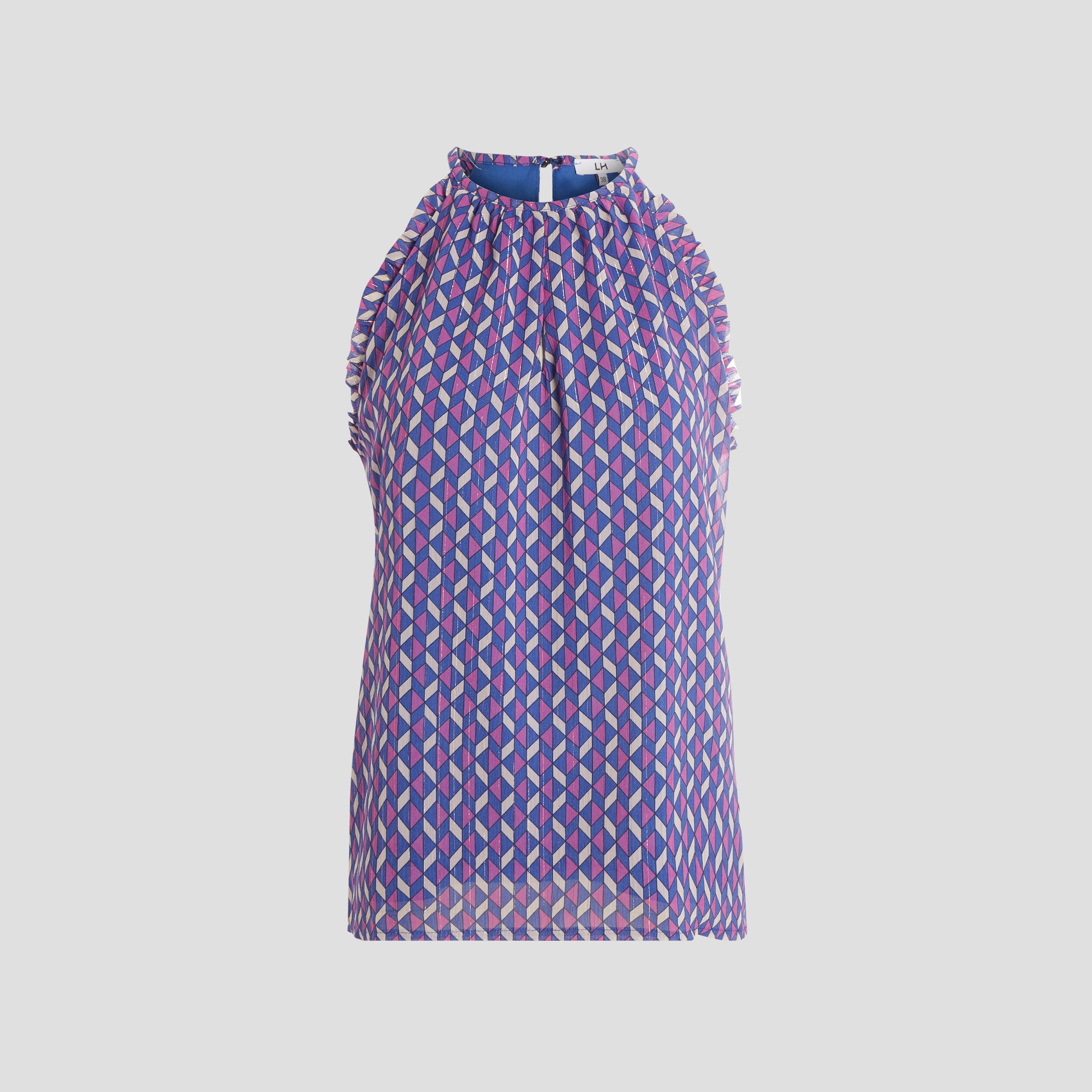 Blouse sans manches violet femme | La Halle