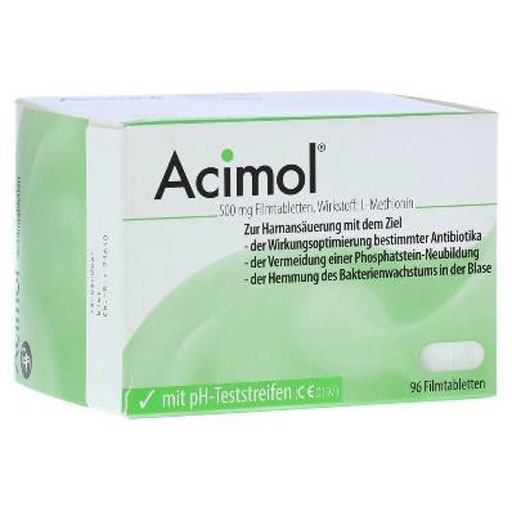 ACIMOL mit pH Teststreifen Filmtabletten  96 St  Filmtabletten