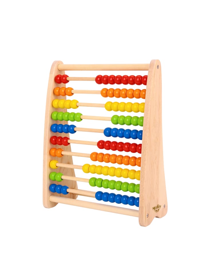 Tooky Toy Kinder Holz-Rechenschieber TKC300A in bunt günstig kaufen onesize