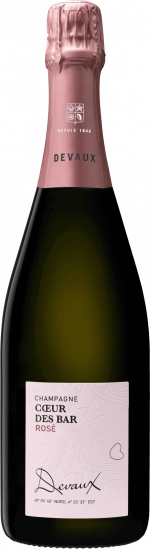 Cœur des Bar Rosé Champagne AOP brut - Champagne Devaux