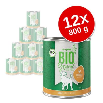Sparpaket zooplus Bio Adult 12 x 800 g