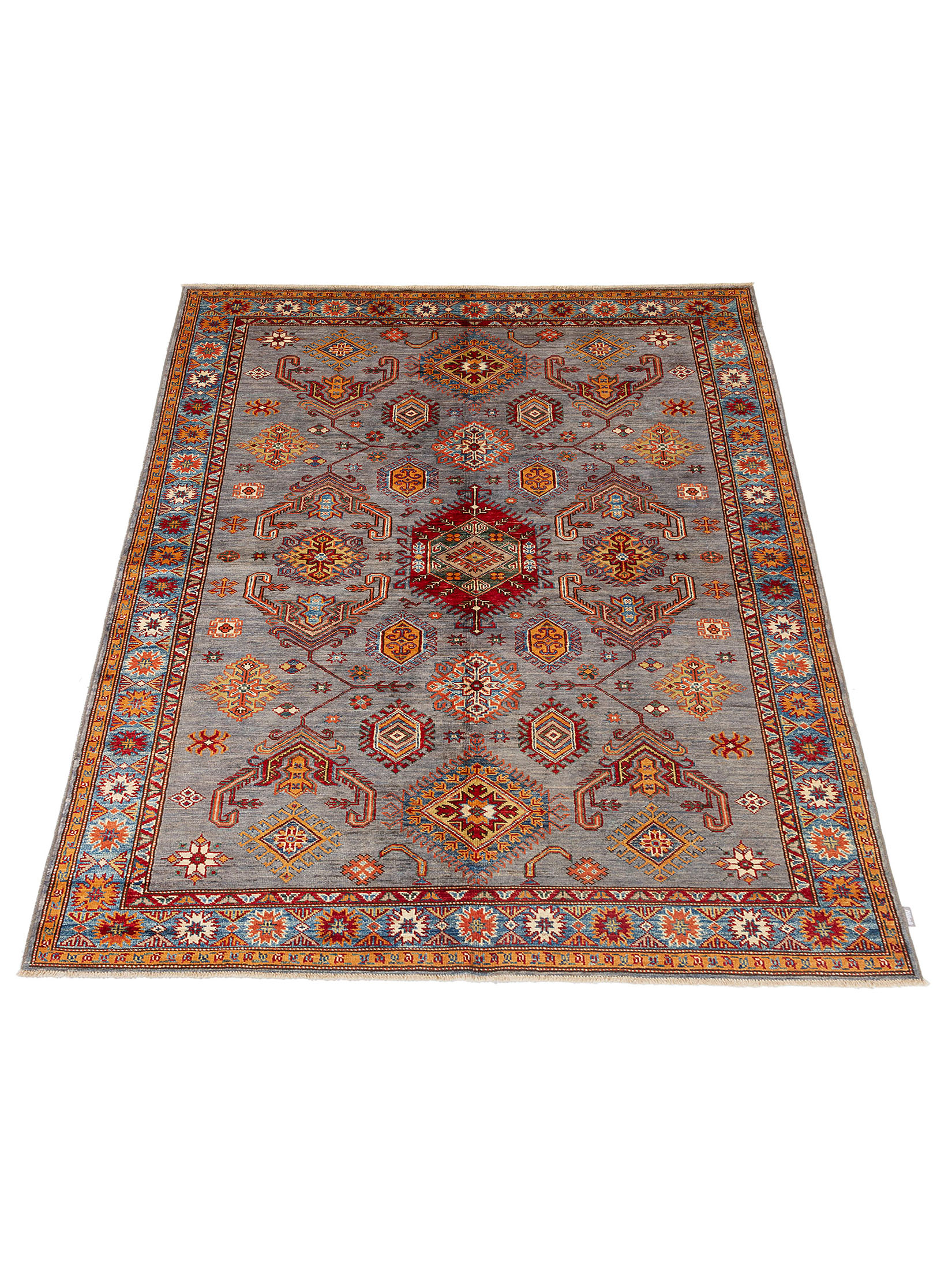 Kazak Ghazni ca. 150 x 224 cm, Unikat / Einzelstück