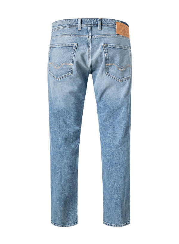 Replay, Jeans Grover, Straight Fit, Baumwoll-Stretch, dunkelblau