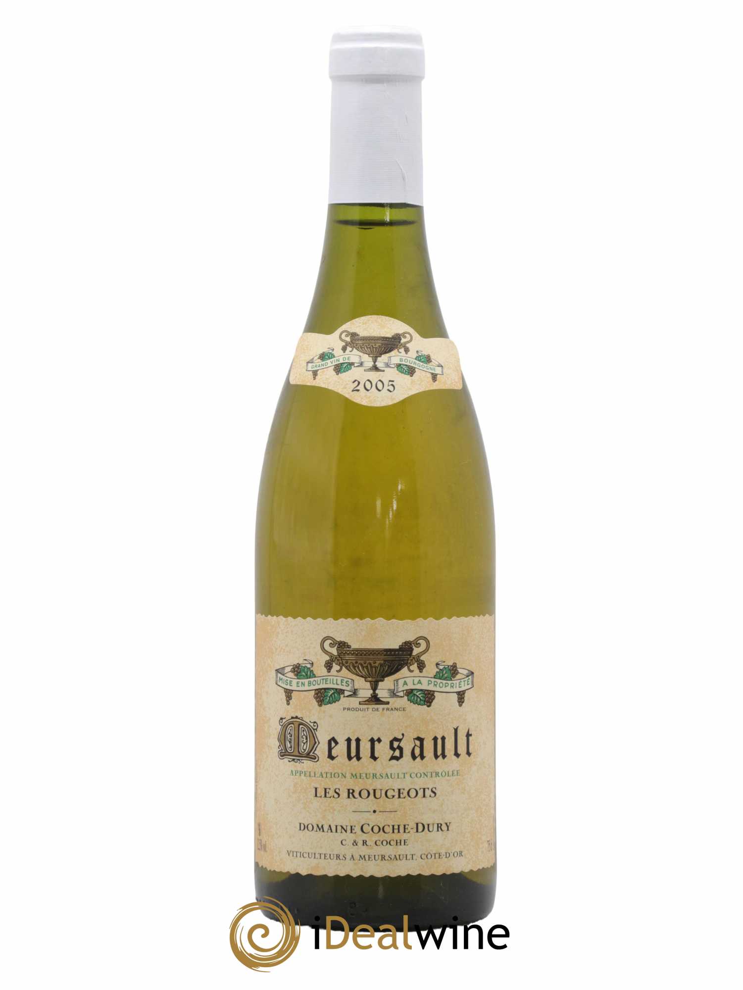 Meursault Les Rougeots Coche Dury (Domaine)  2005 - Lot de 1 Bouteille