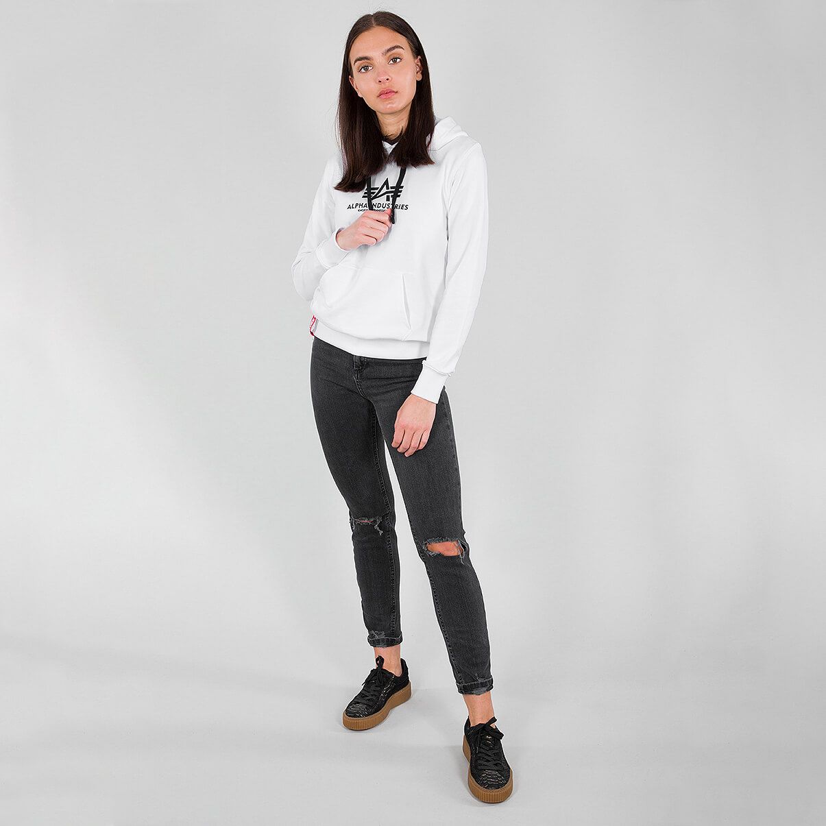 New Basic Hoody Wmn