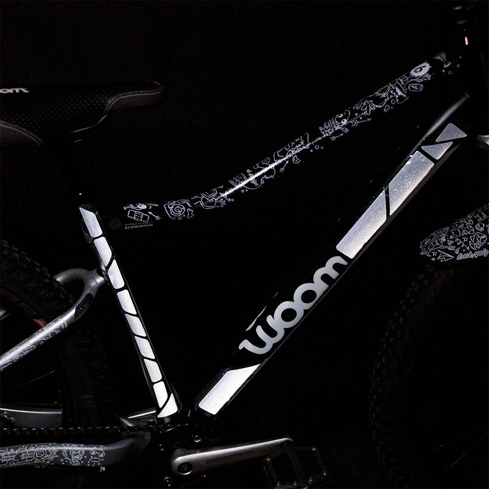 rie:sel design Reflexaufkleber Set 'reflex' silver kaufen | Bike-Discount