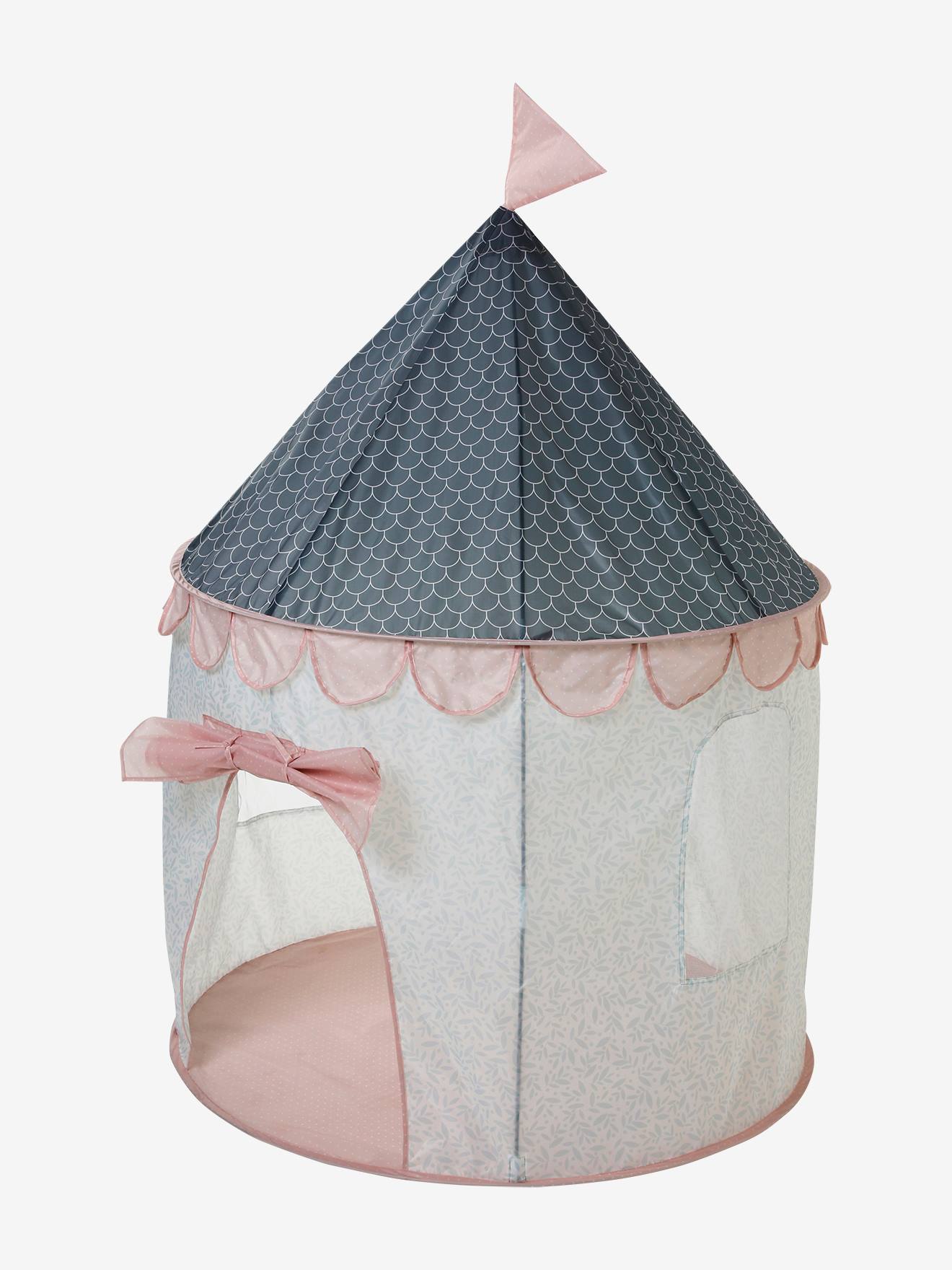 Vertbaudet Kinder Spielzelt BURG - blau