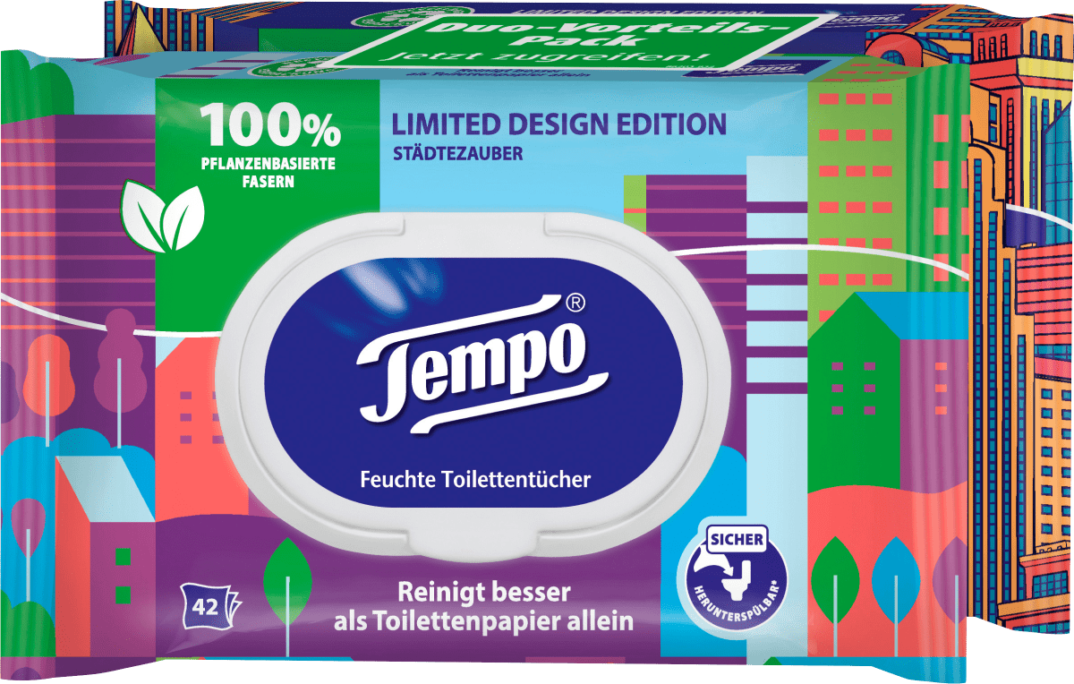 Feuchtes Toilettenpapier sanft & frisch (2x42 St), 84 St
