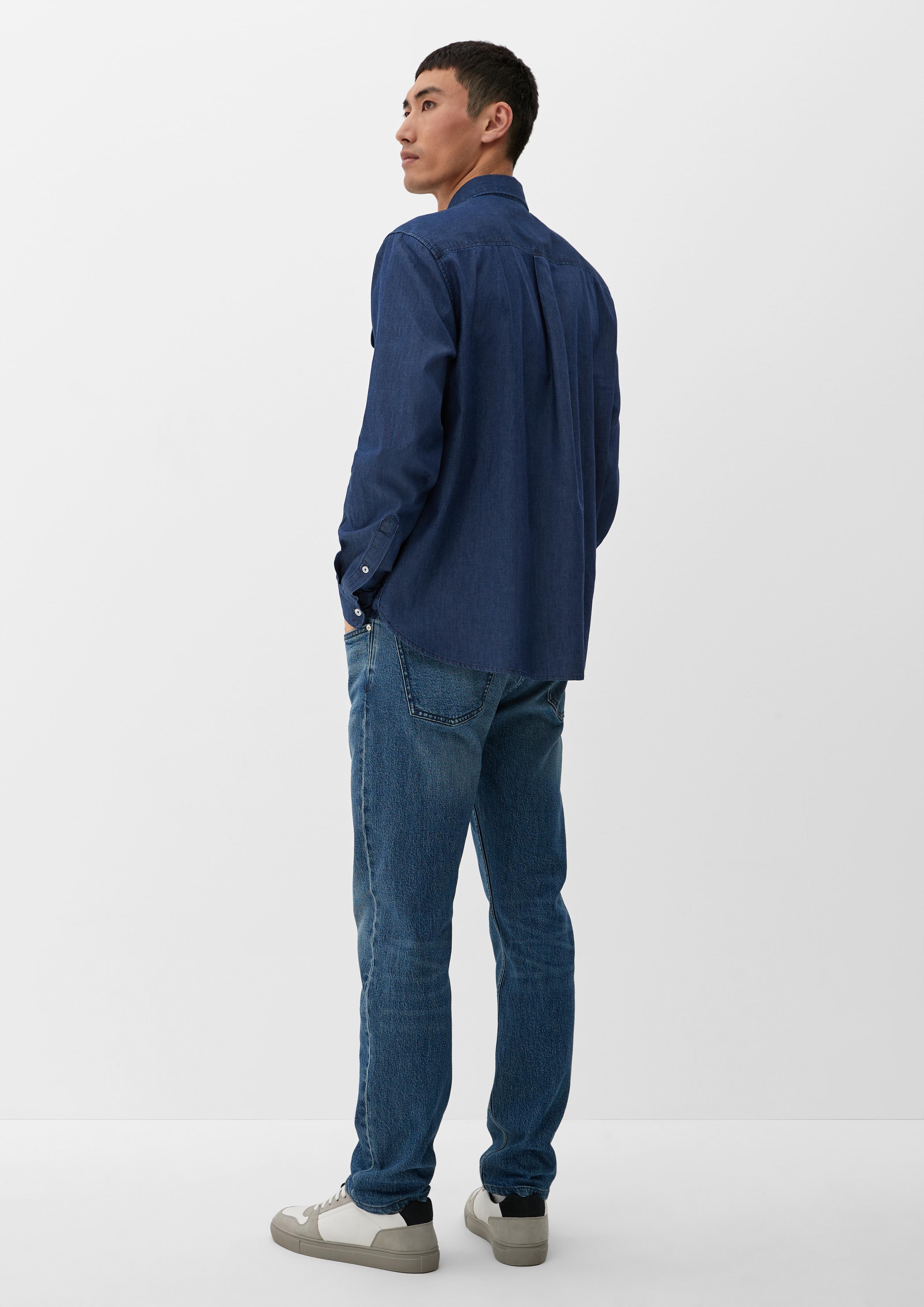 Regular: Denim-Hemd mit Button Down-Kragen  2125836-57Y1