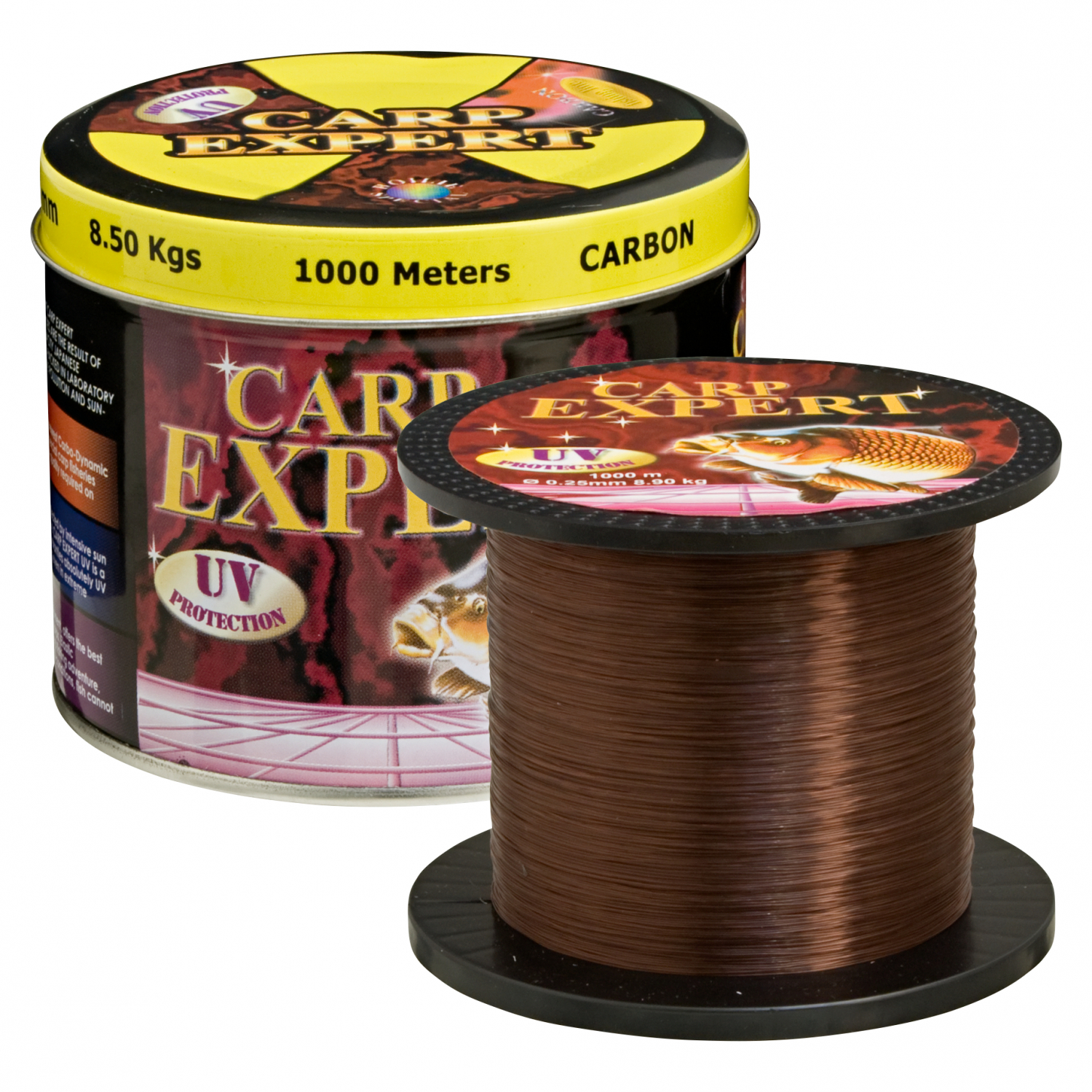 Energofish Angelschnur Line Carp Expert UV (purple, 1.000 m)