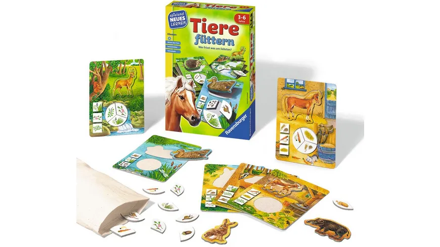 Ravensburger Spiel - Tiere füttern