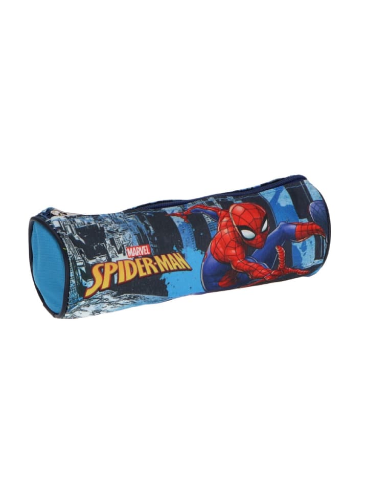 Spiderman Bleistifthalter Etui Federmappe Mehr als erstaunlich für Schule in Blau günstig kaufen 23 cm
