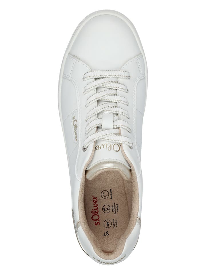s.Oliver Sneakers in Weiß günstig kaufen