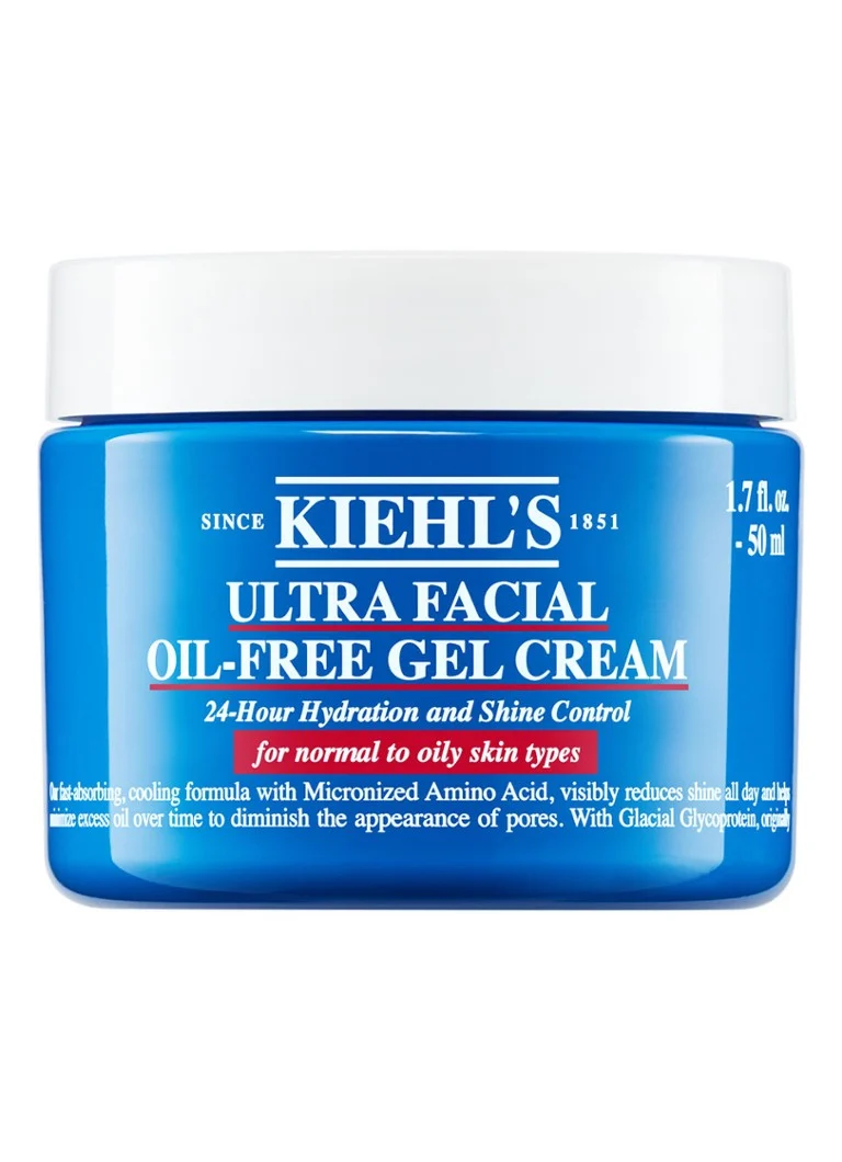 Creme facial em gel sem óleo Ultra Facial Oil Free da Kiehl's - creme facial sem óleo